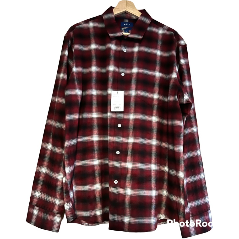 BNWT Apt. 9 lightweight flannel button-up shirt